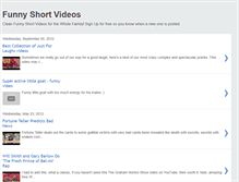 Tablet Screenshot of funnyshortvideos.blogspot.com