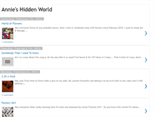 Tablet Screenshot of hiddenworld-annie.blogspot.com