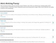 Tablet Screenshot of mimknits.blogspot.com