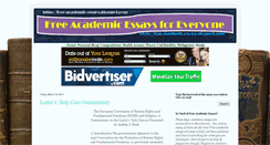 Desktop Screenshot of free-academic-essays.blogspot.com