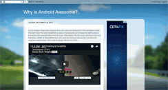 Desktop Screenshot of androidawesome.blogspot.com