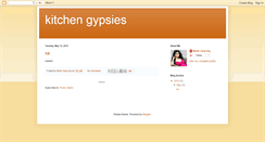 Desktop Screenshot of kitchengypsies.blogspot.com