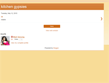 Tablet Screenshot of kitchengypsies.blogspot.com