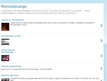 Tablet Screenshot of momostenango.blogspot.com