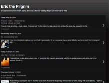 Tablet Screenshot of ericthepilgrim.blogspot.com