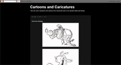 Desktop Screenshot of cartoonsandcaricatures.blogspot.com