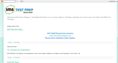 Desktop Screenshot of imsthane.blogspot.com