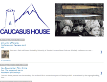 Tablet Screenshot of caucasushouse.blogspot.com