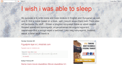 Desktop Screenshot of iwishiwasabletosleep.blogspot.com