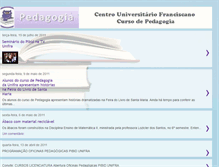 Tablet Screenshot of pedagogiaunifra.blogspot.com