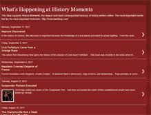 Tablet Screenshot of historymoment.blogspot.com