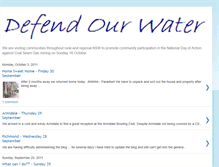 Tablet Screenshot of defendourwater.blogspot.com