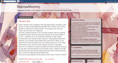 Desktop Screenshot of marrowmommy.blogspot.com