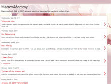 Tablet Screenshot of marrowmommy.blogspot.com