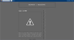 Desktop Screenshot of mundoimagens.blogspot.com