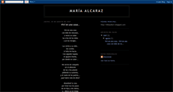 Desktop Screenshot of marialcaraz.blogspot.com