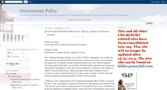 Desktop Screenshot of government-policy.blogspot.com