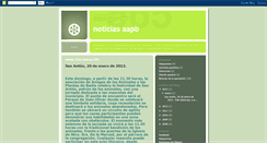 Desktop Screenshot of noticiasaapb.blogspot.com