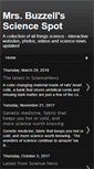 Mobile Screenshot of buzzellsciencespot.blogspot.com