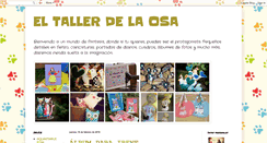 Desktop Screenshot of eltallerdelaosa.blogspot.com
