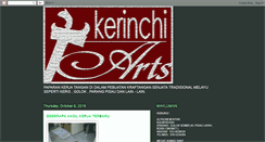 Desktop Screenshot of kerinchiarts.blogspot.com