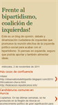 Mobile Screenshot of coaliciondeizquierdas.blogspot.com