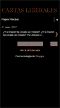 Mobile Screenshot of cartasliberales.blogspot.com