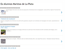 Tablet Screenshot of exalumnosmaristaslp.blogspot.com