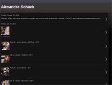 Tablet Screenshot of alexandreschuck.blogspot.com