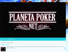 Tablet Screenshot of miplanetapoker.blogspot.com