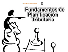Tablet Screenshot of fundamentosdeplanificaciontributaria.blogspot.com