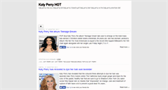 Desktop Screenshot of katyperry-hot.blogspot.com