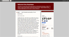 Desktop Screenshot of kedokteran-keperawatan-kebidanan.blogspot.com