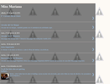 Tablet Screenshot of missmarianapedagogia.blogspot.com