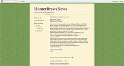 Desktop Screenshot of homerbrewingcompany.blogspot.com