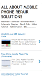 Mobile Screenshot of 4mobilerepairsolutions.blogspot.com