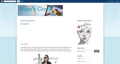 Desktop Screenshot of majescloset.blogspot.com