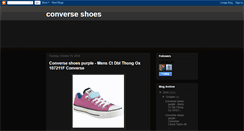 Desktop Screenshot of converseshoesconverse.blogspot.com