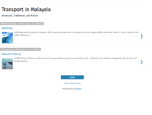 Tablet Screenshot of malaysia-transport.blogspot.com