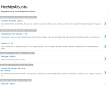 Tablet Screenshot of hechizoubuntu.blogspot.com