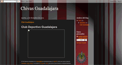Desktop Screenshot of clubguadalajara.blogspot.com