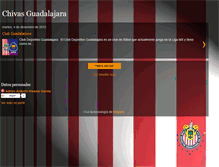 Tablet Screenshot of clubguadalajara.blogspot.com