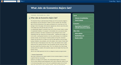 Desktop Screenshot of economicsjob.blogspot.com