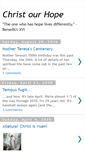 Mobile Screenshot of christourhope.blogspot.com