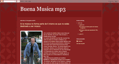 Desktop Screenshot of buenamusicamp3.blogspot.com