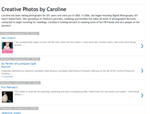 Tablet Screenshot of creativephotosbycaroline.blogspot.com
