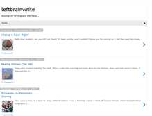Tablet Screenshot of linda-leftbrainwrite.blogspot.com