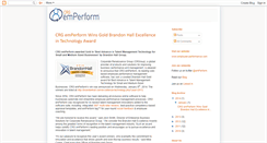 Desktop Screenshot of emperform-news.blogspot.com