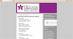 Desktop Screenshot of erguvansanat.blogspot.com