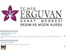 Tablet Screenshot of erguvansanat.blogspot.com